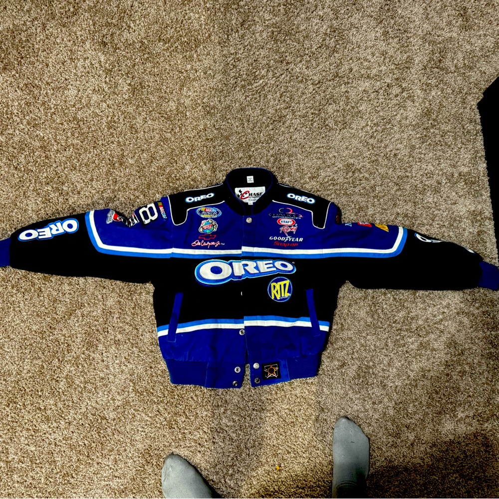 Small Oreo Jacket Retro Nascar- Rare